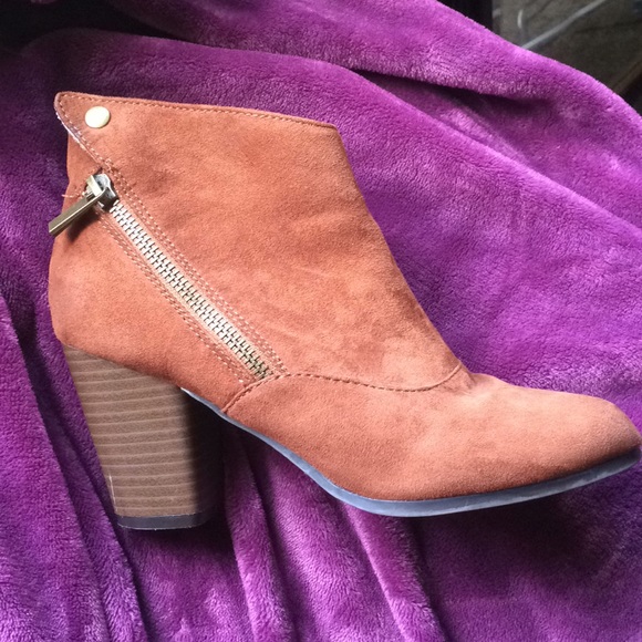 Qupid Shoes Suede Booties Poshmark